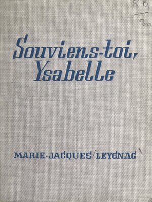 cover image of Souviens-toi, Ysabelle